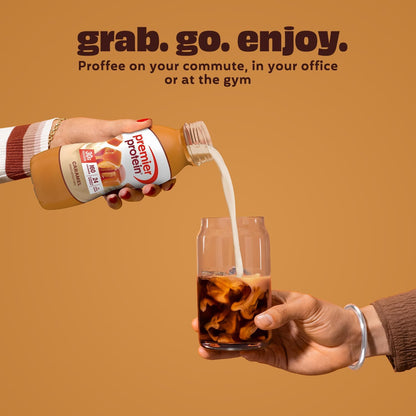 Premier Protein Shake, Caramel, 30g Protein, No Added Sugar, 24 Vitamins & Minerals to Support Immune Health, 11.5 fl oz, 12 Pack (Packaging May Vary)