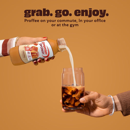 Premier Protein Shake, Caramel, 30g Protein, No Added Sugar, 24 Vitamins & Minerals to Support Immune Health, 11.5 fl oz, 12 Pack (Packaging May Vary)